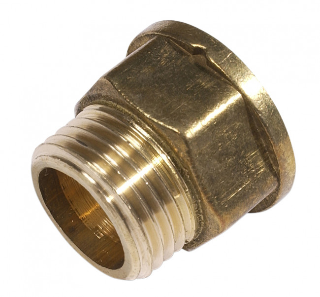Brass Tap Tail Extension Piece MxF 3/4in BSP